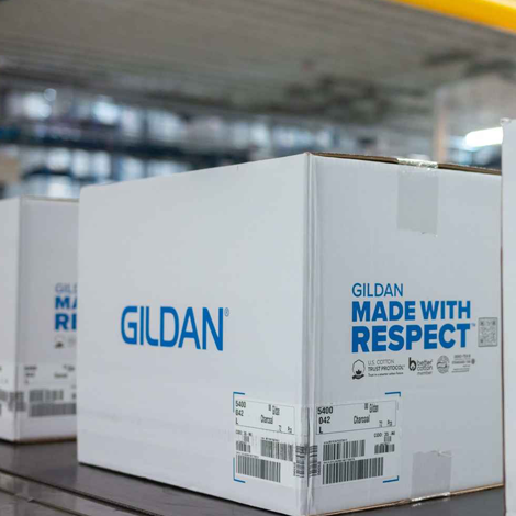 Gildan: Qualidade e preço acessível para suas impressões personalizadas.