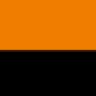 478 - Laranja fluorescente/Preto