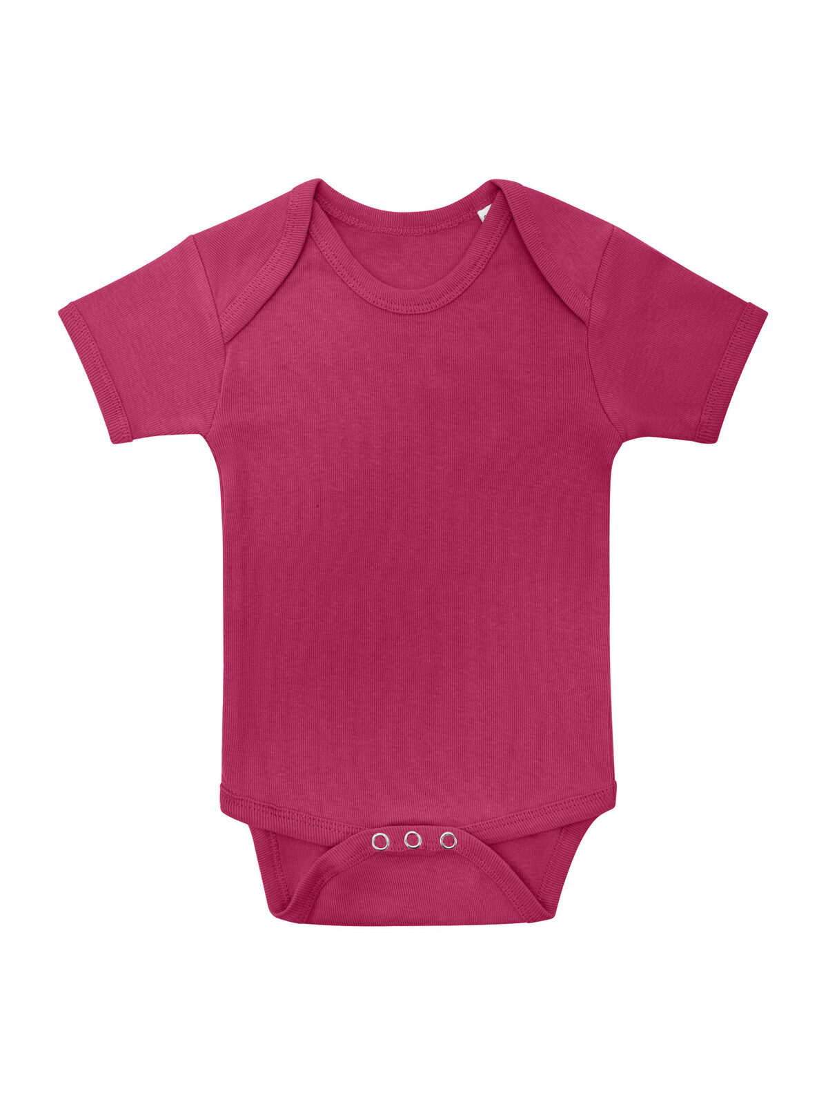 Body de bebê de manga curta - RASP - FRAMBOESA
