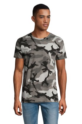CAMUFLAGEM MASCULINA - 521 - CAMUFLAGEM CINZA