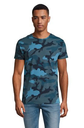 CAMUFLAGEM MASCULINA - 536 - CAMUFLAGEM AZUL
