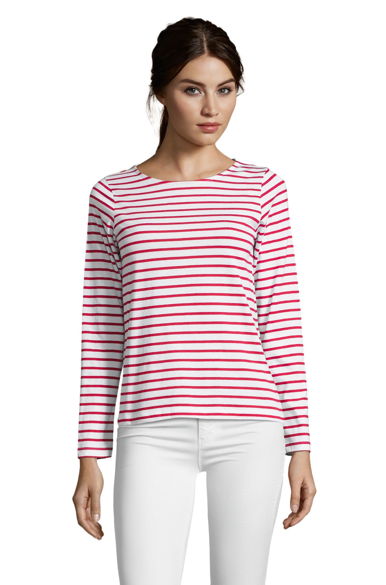 MULHERES MARINHAS - 987 - BRANCO / VERMELHO