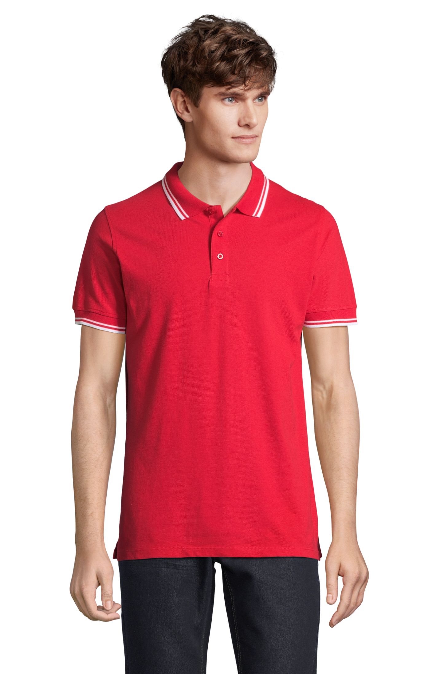 HOMENS DE PASADENA - 908 - VERMELHO / BRANCO