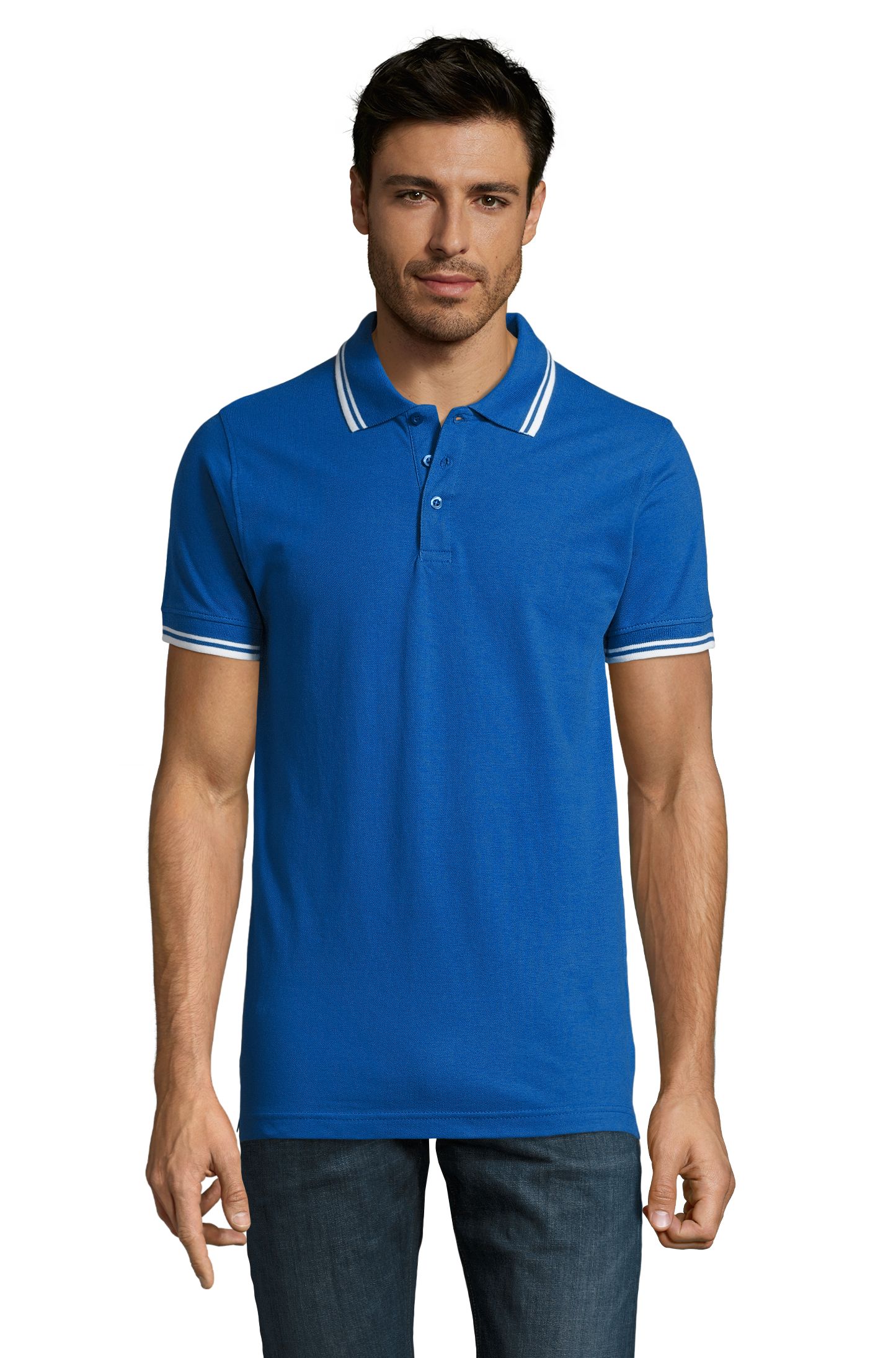 HOMENS DE PASADENA - 913 - AZUL ROYAL / BRANCO