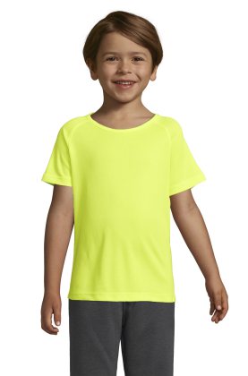CRIANÇAS ESPORTIVAS - 306 - AMARELO FLUORESCENTE