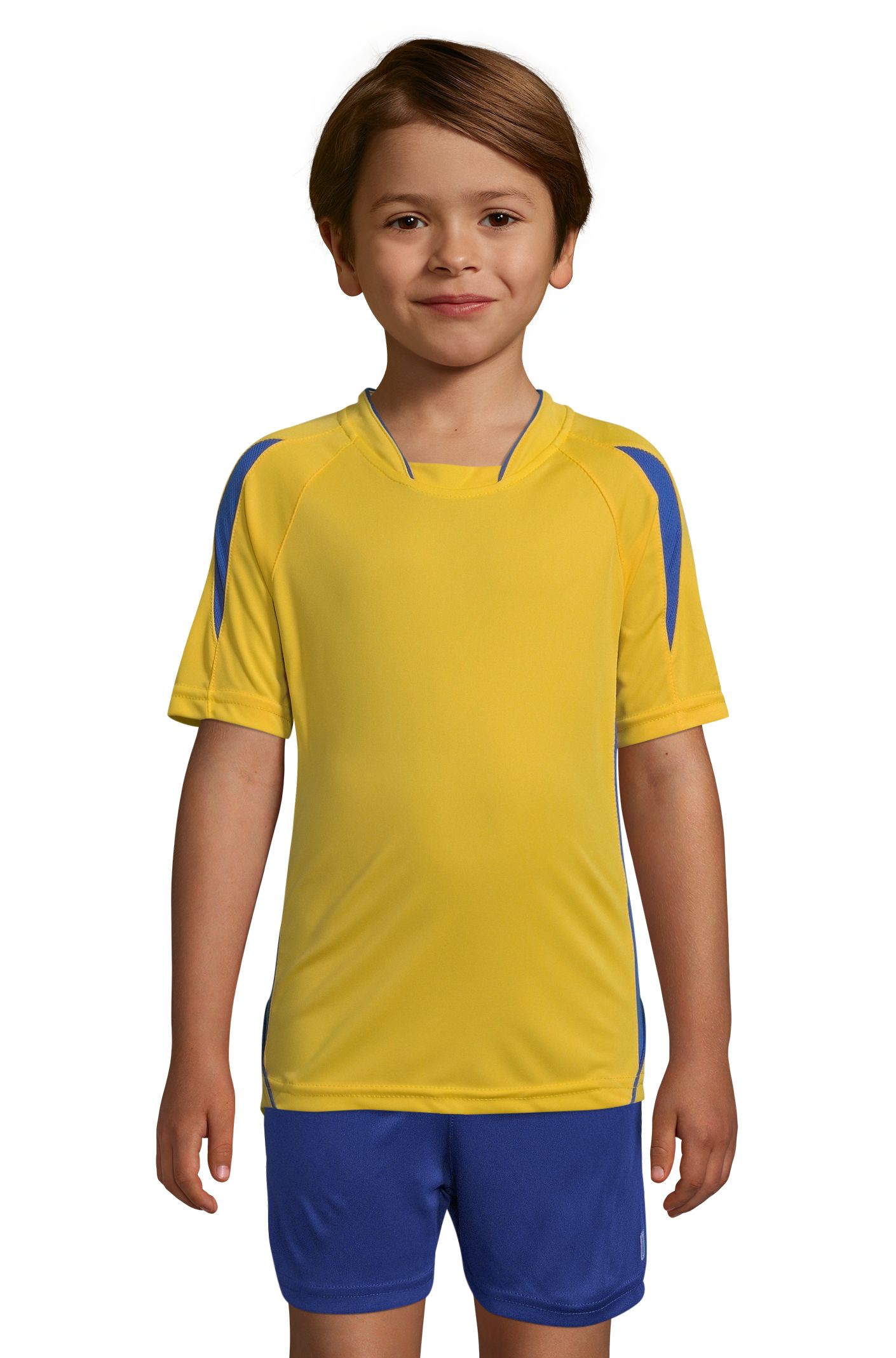 MARACANA 2 CRIANÇAS SSL - 943 - AMARELO LIMÃO / AZUL ROYAL