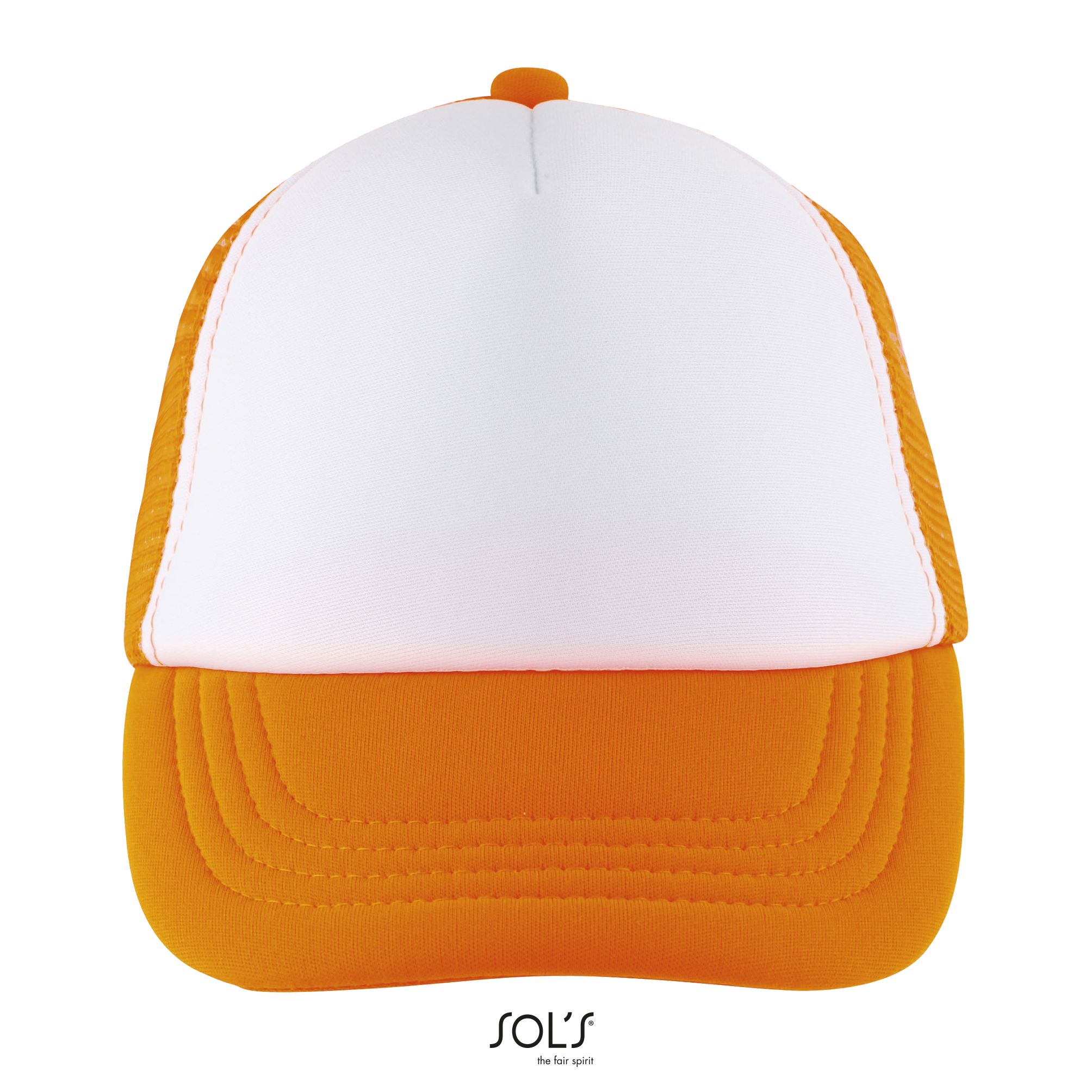 CRIANÇAS BOLHA - 517 - BRANCO / LARANJA FLUORESCENTE