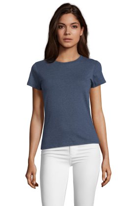 REGENT FIT FEMININO - 222 - JEANS MELANGE