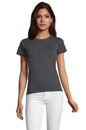 REGENT FIT FEMININO - 348 - MELANGE DE ANTRACITO