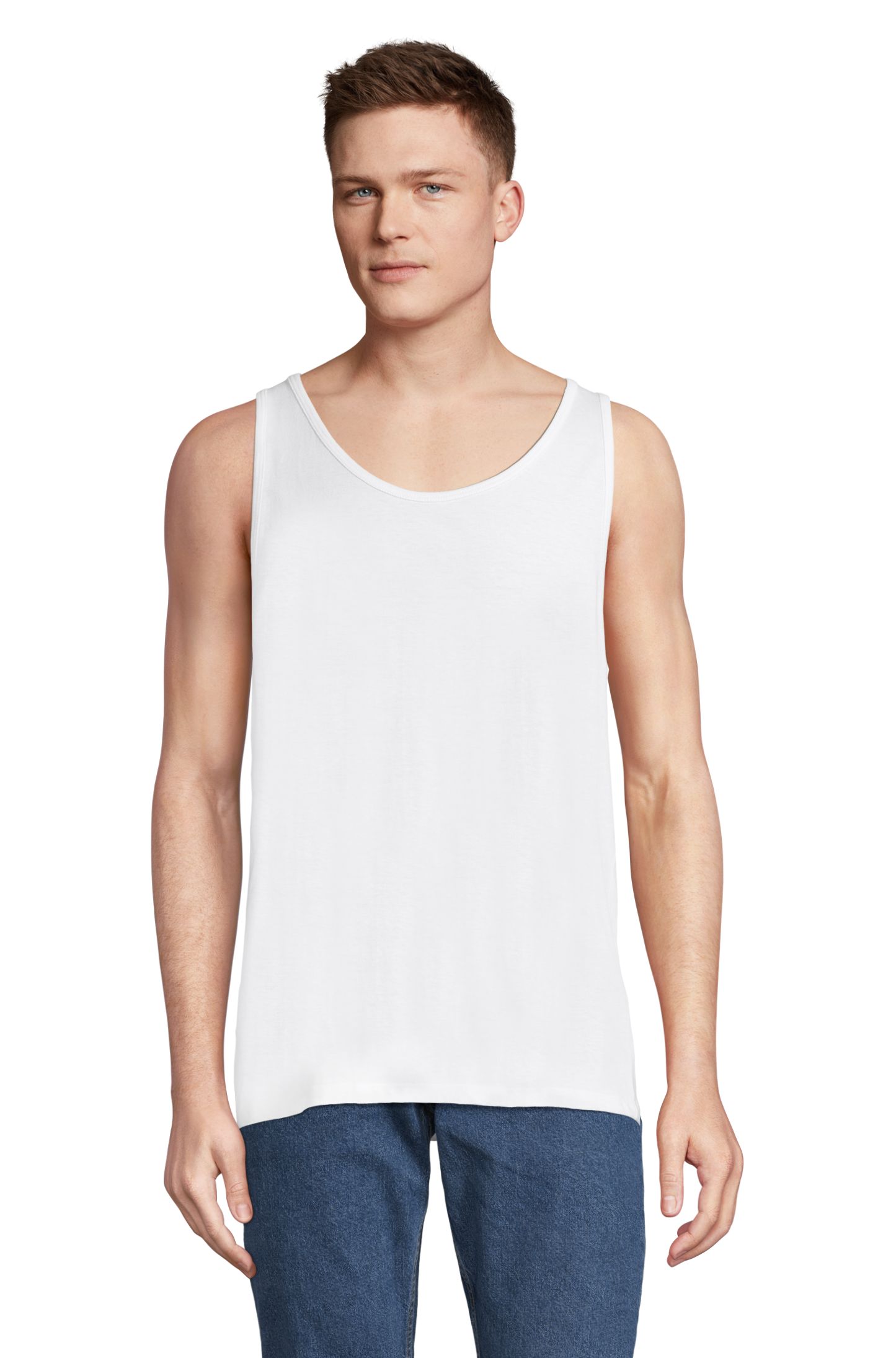 Camisola sem mangas unissexo CRUSADER TT - 102 - BRANCO