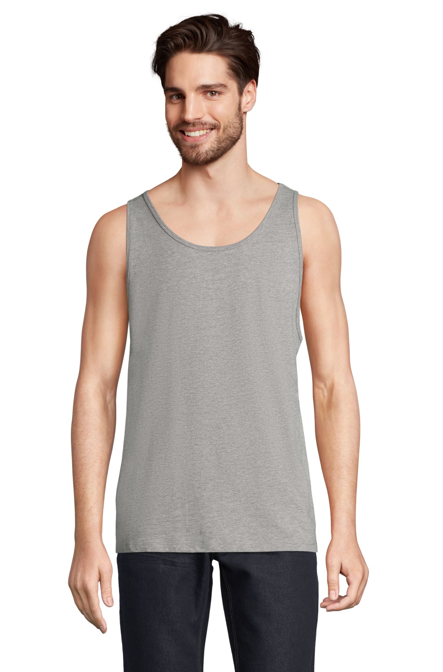 Camisola sem mangas unissexo CRUSADER TT - 360 - CINZA MÉDIO MESCLADO