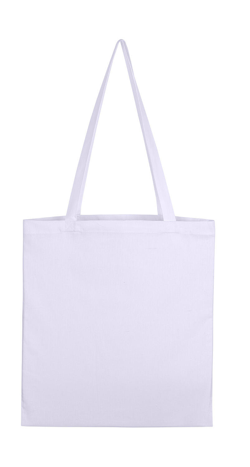 LH Popular Sacola de Compras de Algodão Orgânico - 000 - Branco