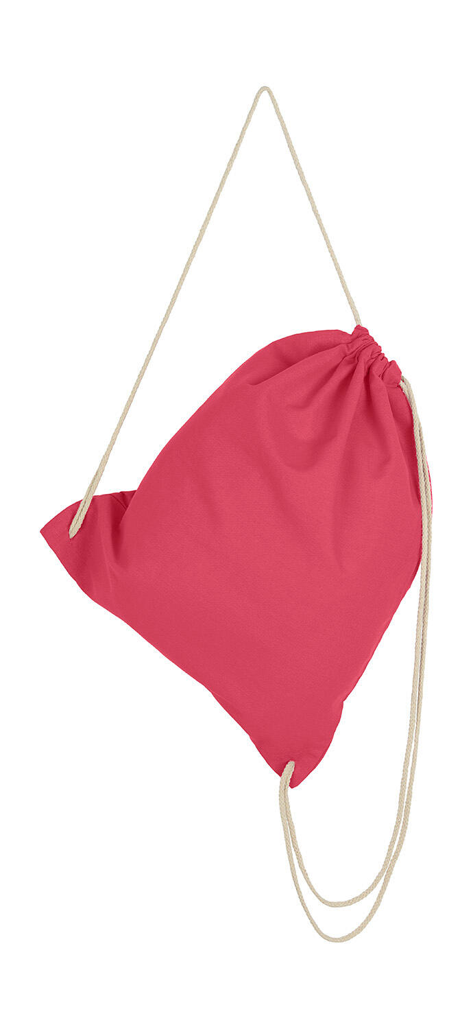 Mochila com cordão - 435 - Vermelho Rouge