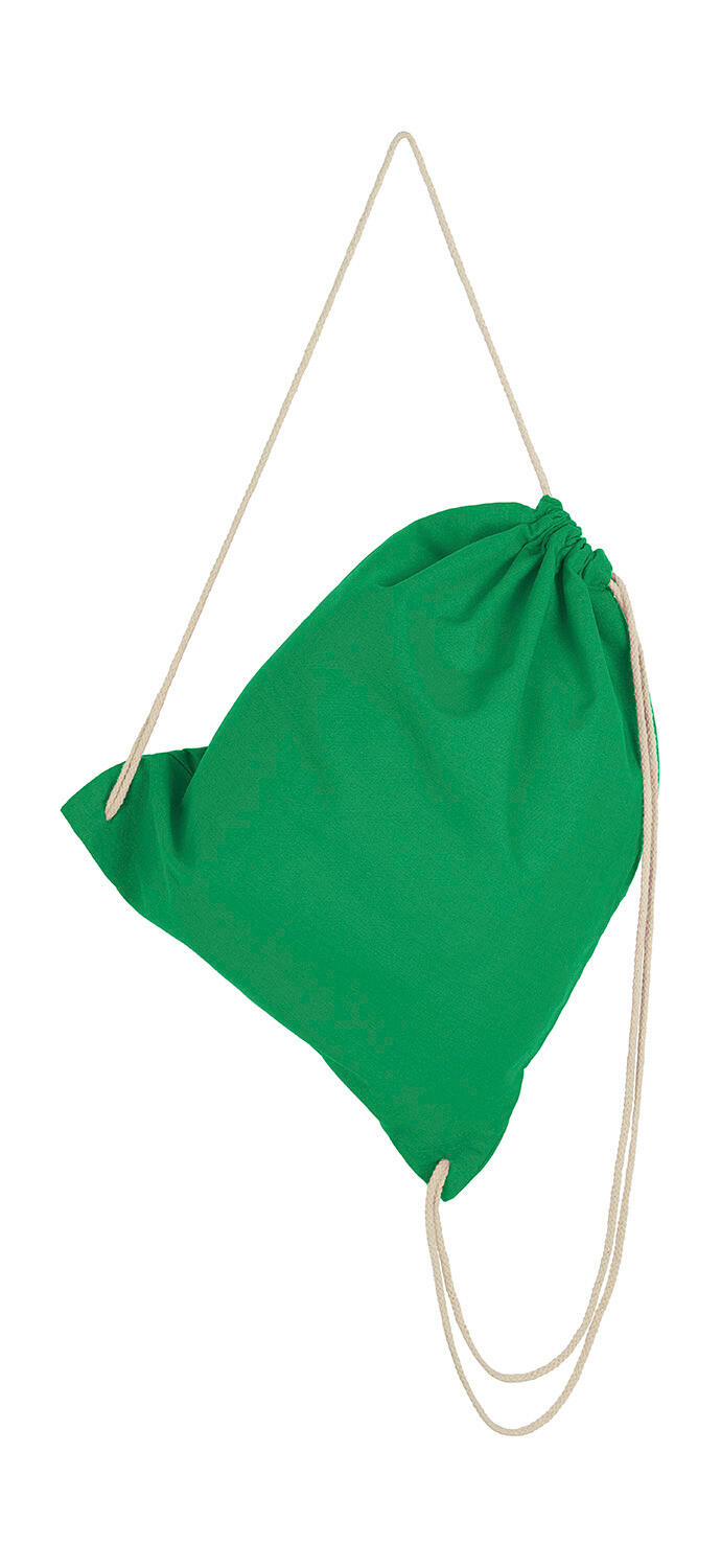 Mochila com cordão - 501 - Verde ervilha