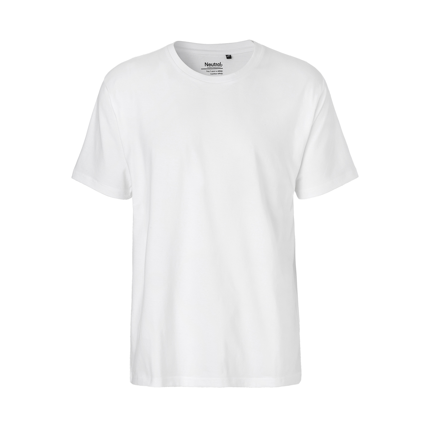 Camiseta masculina com modelagem ajustada - 01 - Branco