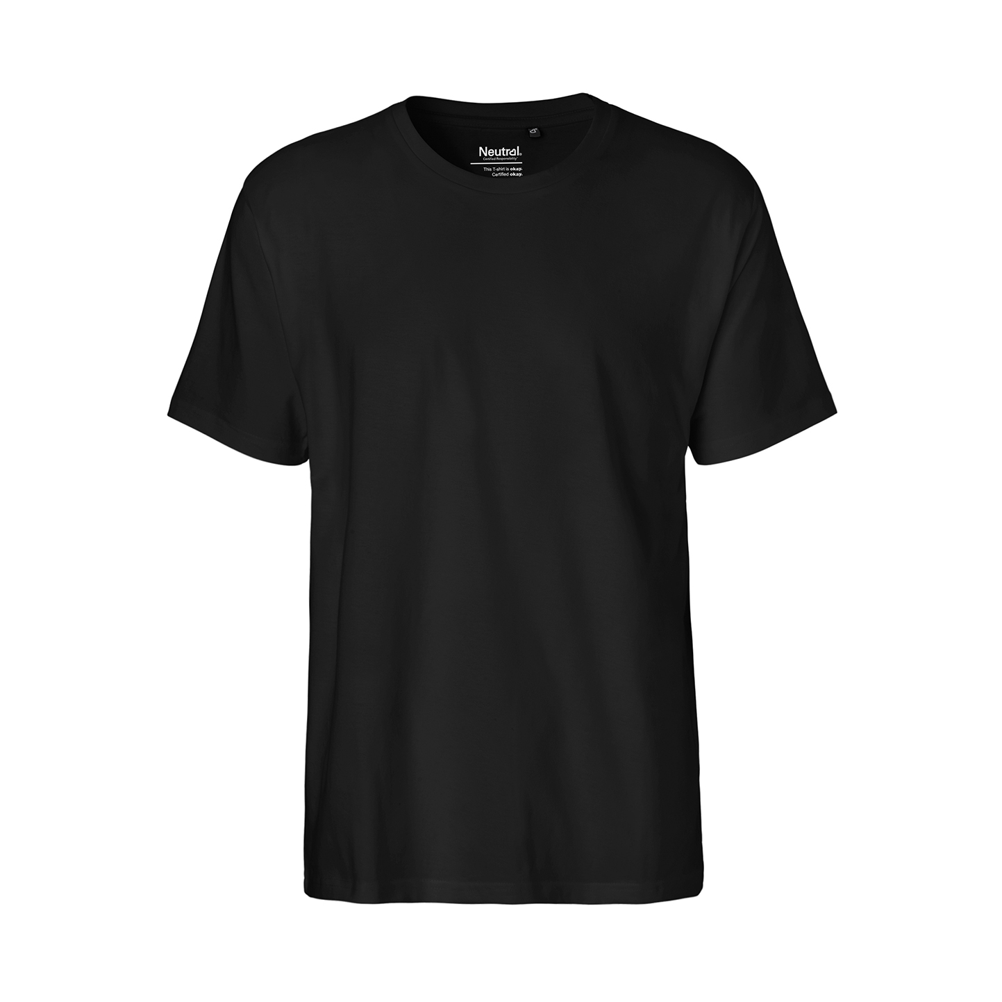 Camiseta masculina com modelagem ajustada - 03 - Preto