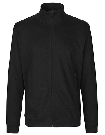 Jaqueta unissex de gola alta - 03 - Preto