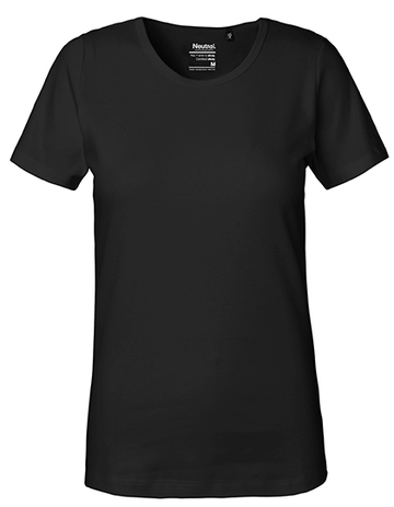 Camiseta feminina de malha interlock - 03 - Preto