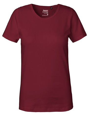 Camiseta feminina de malha interlock - 26 - Bordéus