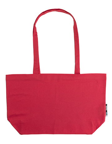 Sacola de compras com reforço lateral - 05 - Vermelho