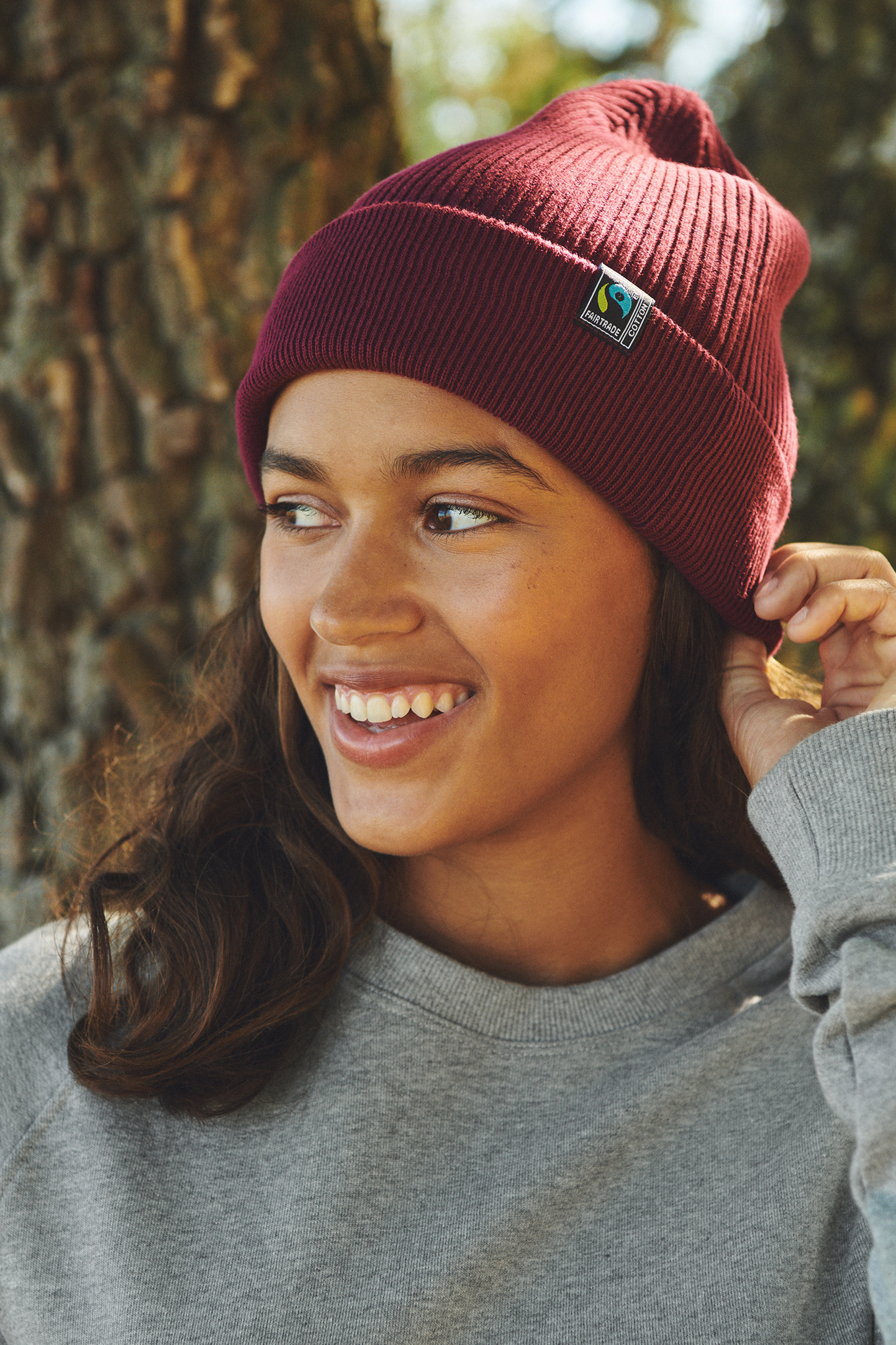 Gorro de tricô misto