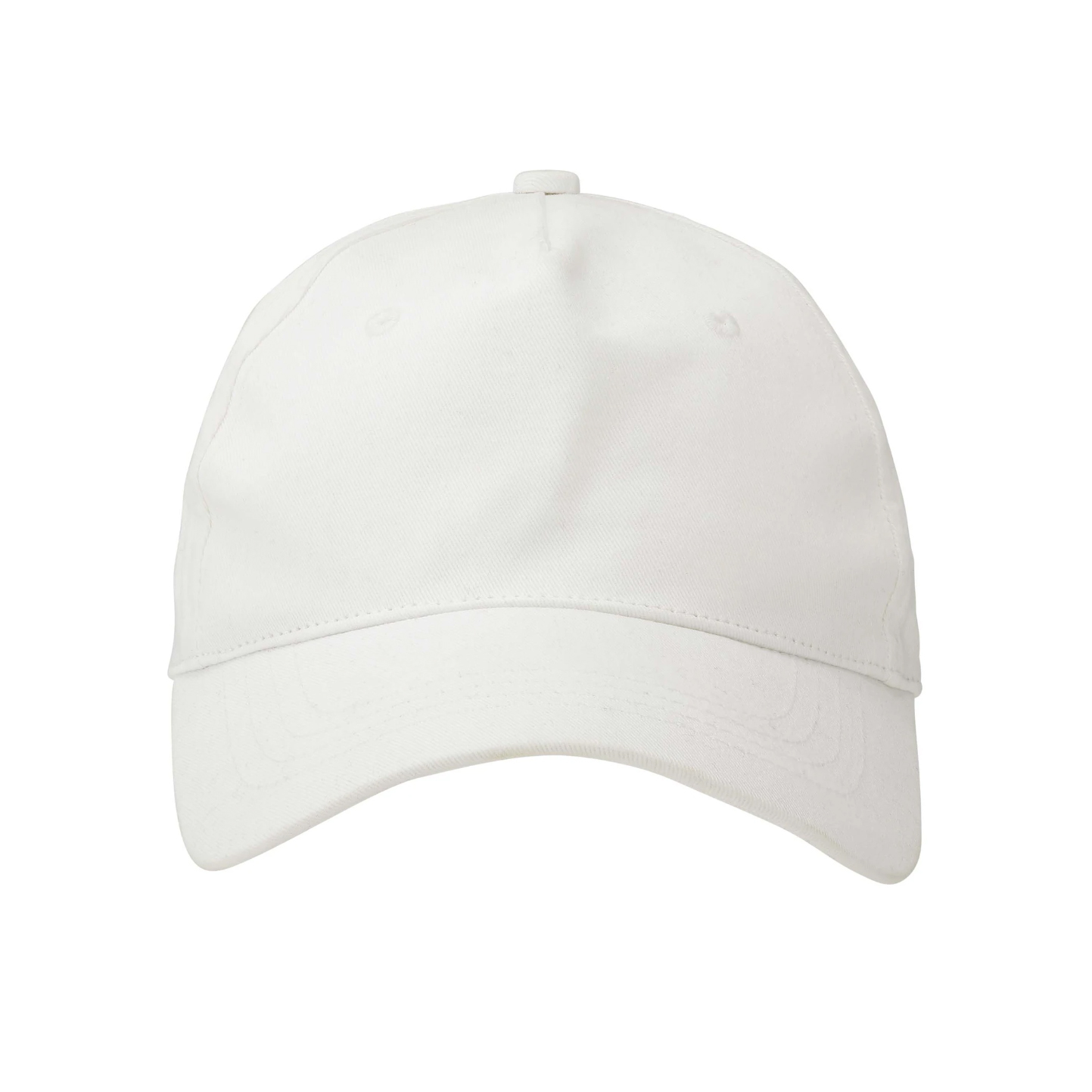 Boné Twill Bio de 5 painéis - 01 - Branco