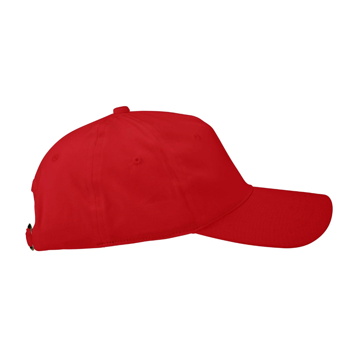 Boné Twill Bio de 5 painéis - 05 - Vermelho