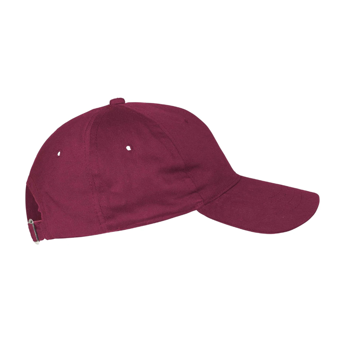 Boné Twill Bio de 5 painéis - 26 - Bordéus