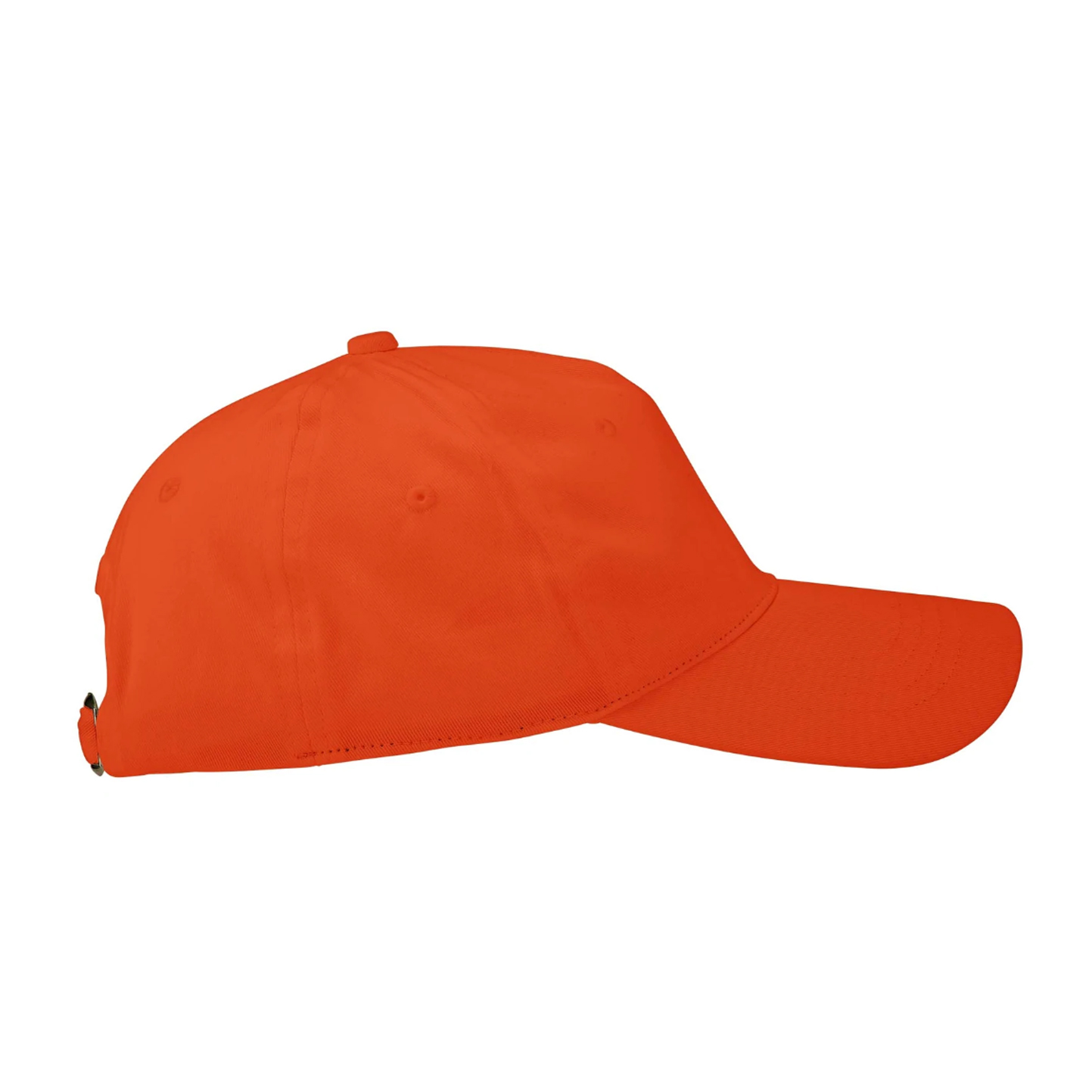 Boné Twill Bio de 5 painéis - 30 - Laranja