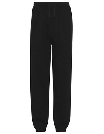 Calça de moletom unissex com punho elástico - 03 - Preto