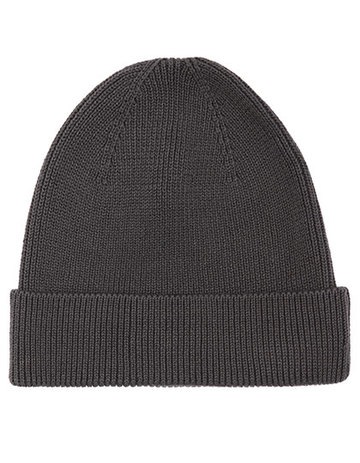 Gorro Rib 1x1 - 06 - Carvão