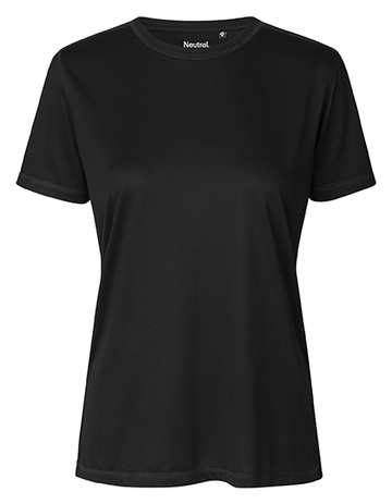 Camiseta feminina de performance - 03 - Preto