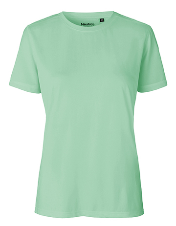 Camiseta feminina de performance - 40 - Hortelã empoeirada