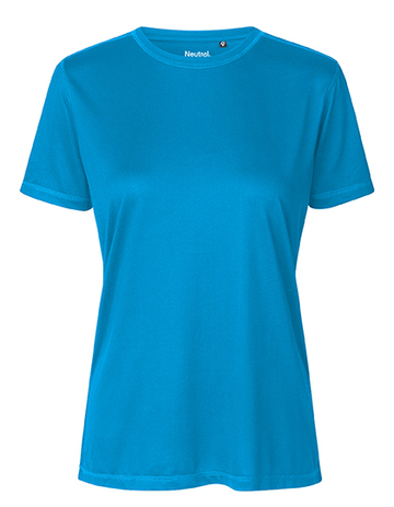 Camiseta feminina de performance - 27 - Safira