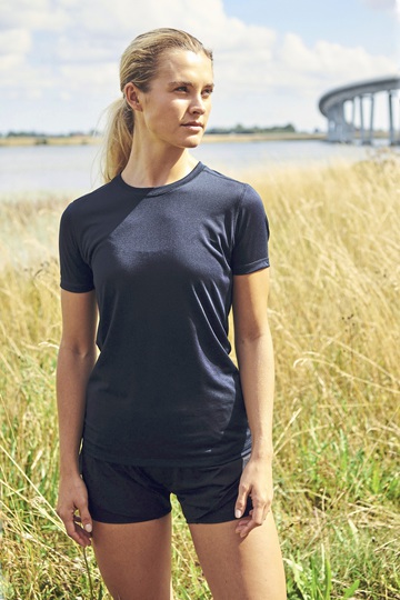 Camiseta feminina de performance
