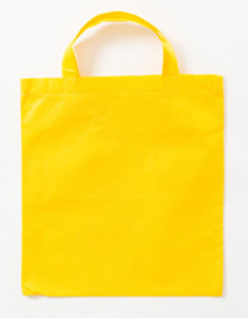 Sacola de compras PP com alças curtas