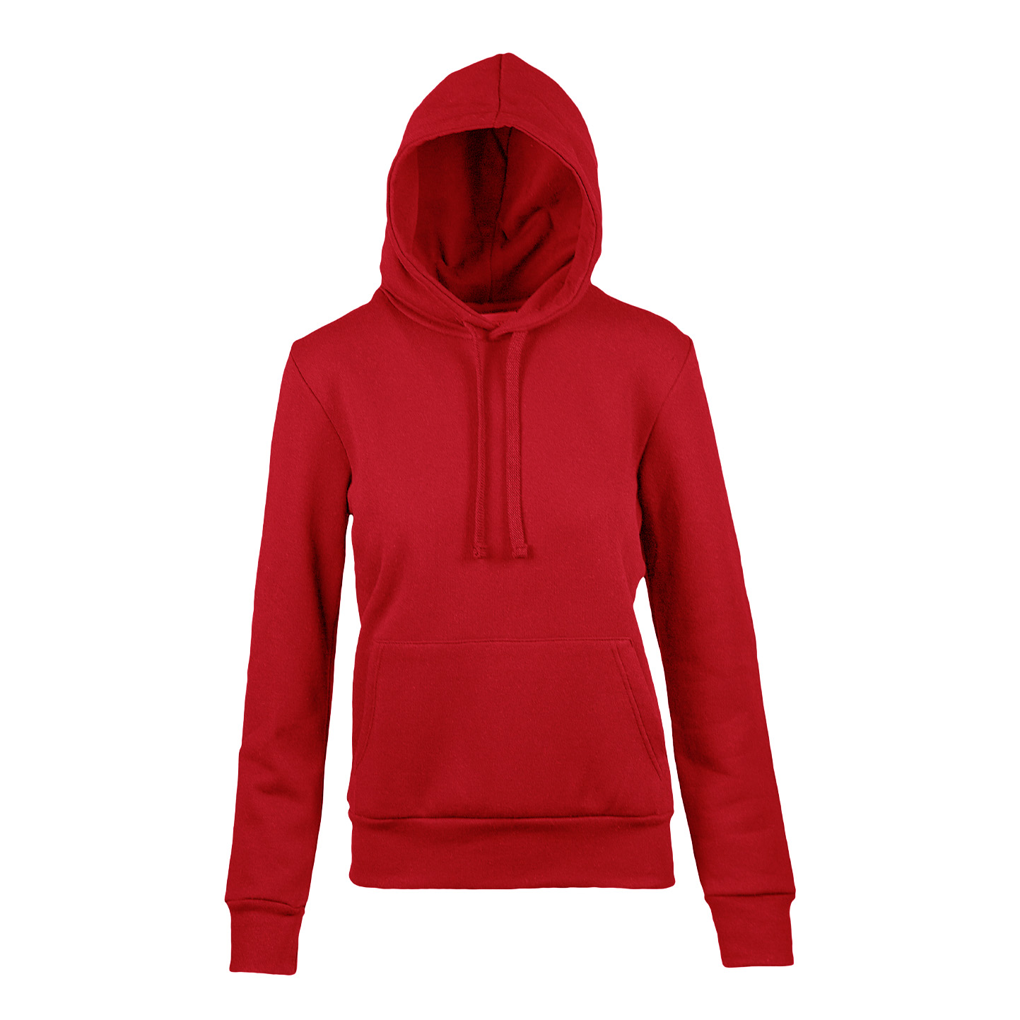 Moletom com capuz feminino - 28 - Vermelho Esportivo