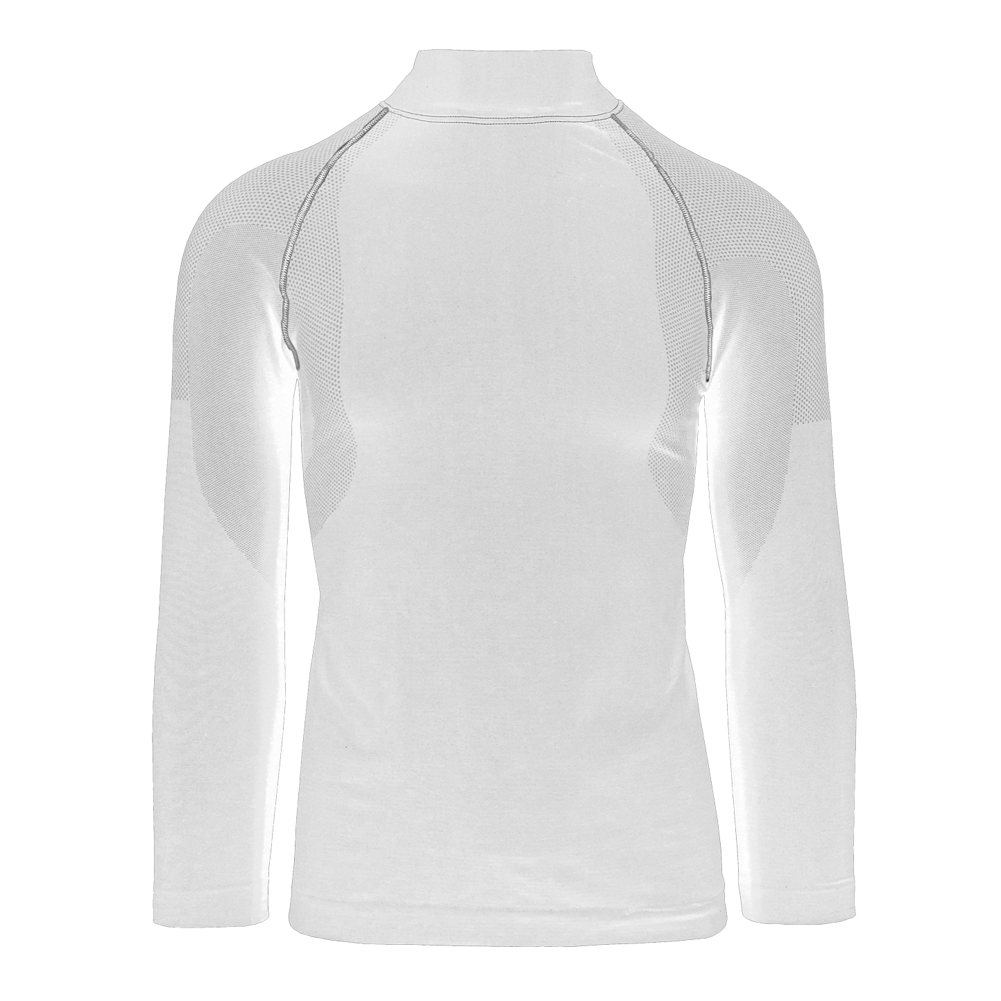 Camisa infantil térmica de manga comprida com gola redonda - 11BL - Branco