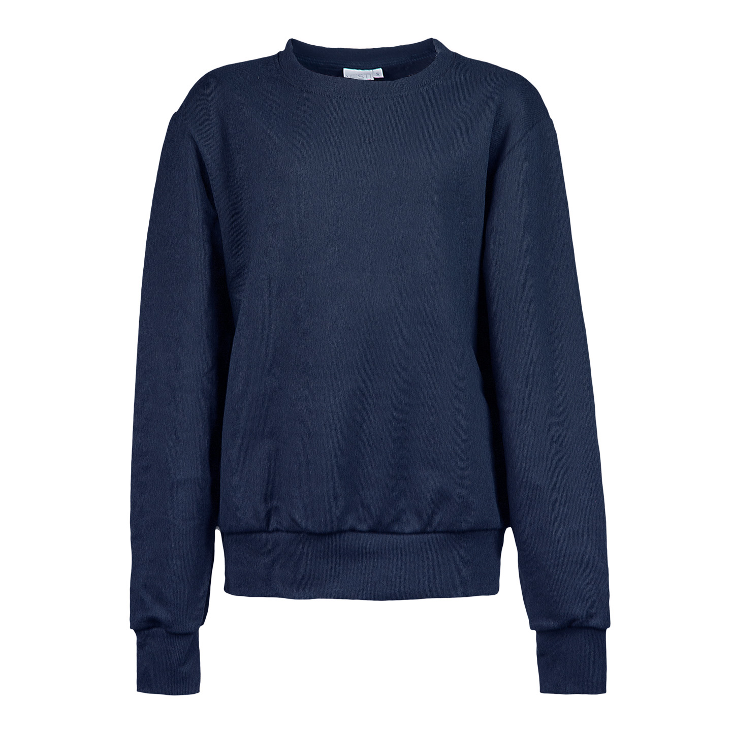 Moletom infantil de gola redonda - 18 - Azul
