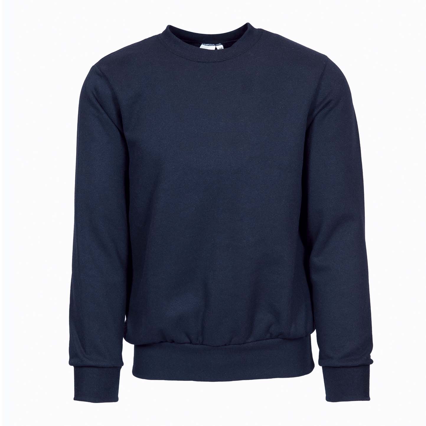 Moletom French Terry com gola redonda - 18 - Azul