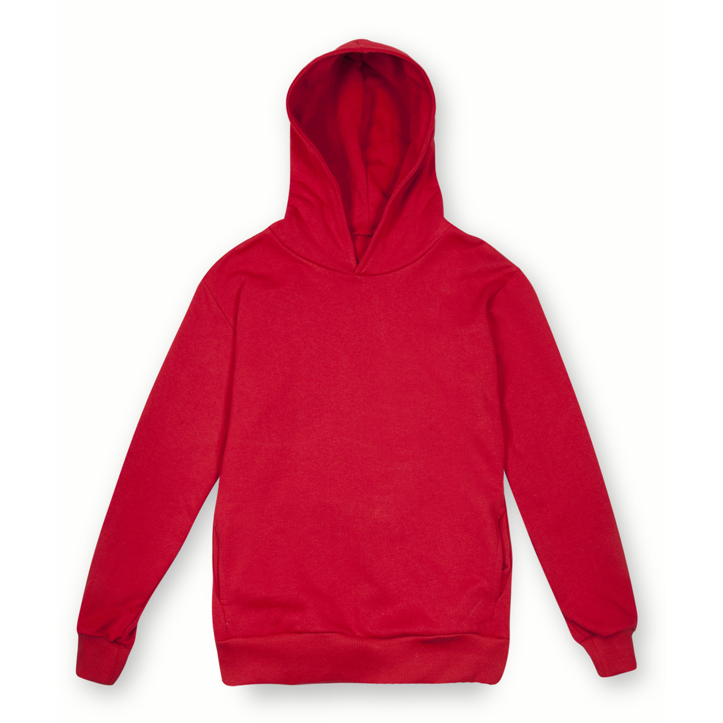 Moletom com capuz Urban Fit Soft - RO - Vermelho