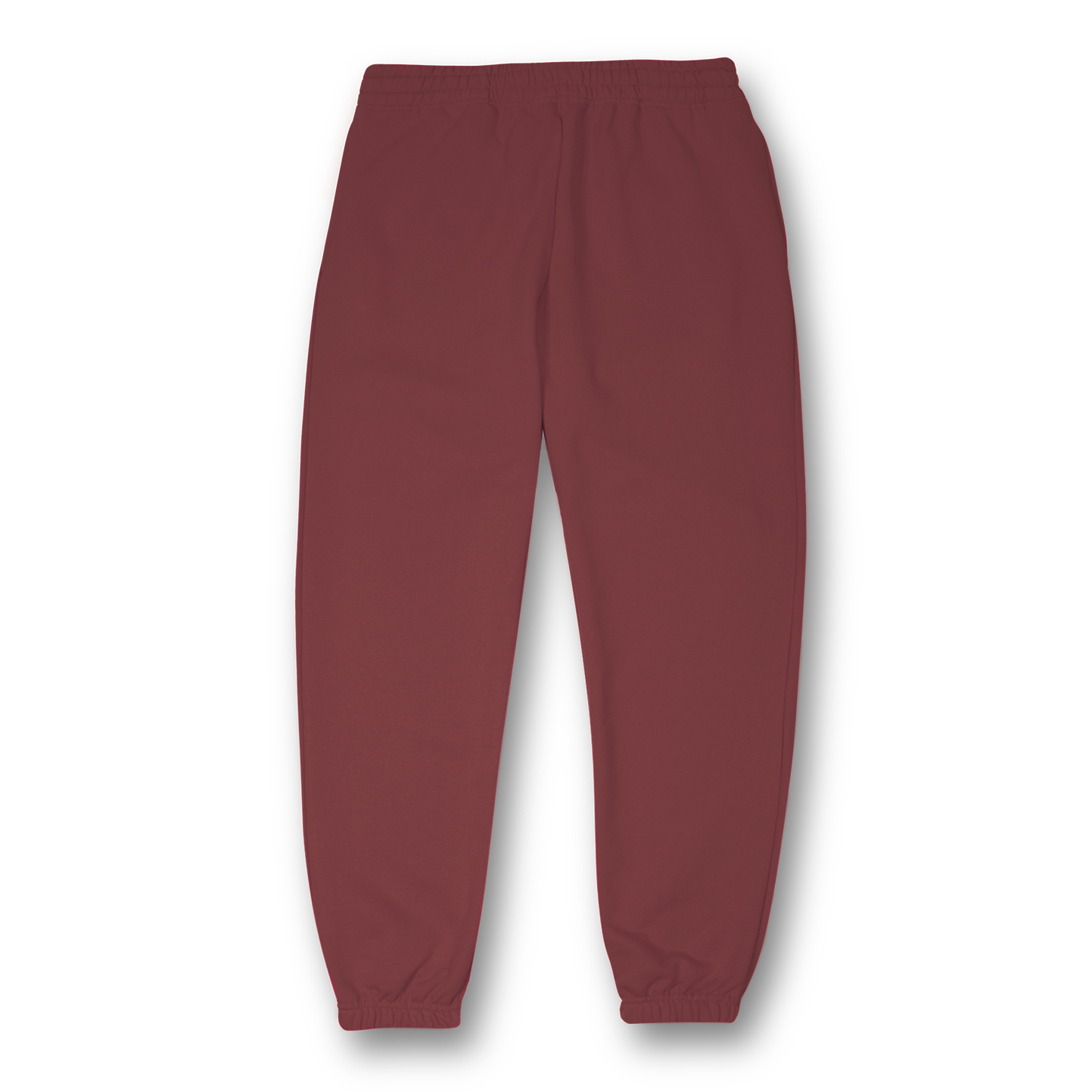 Calças de lã polar macias para uso urbano - BX - Bordéus