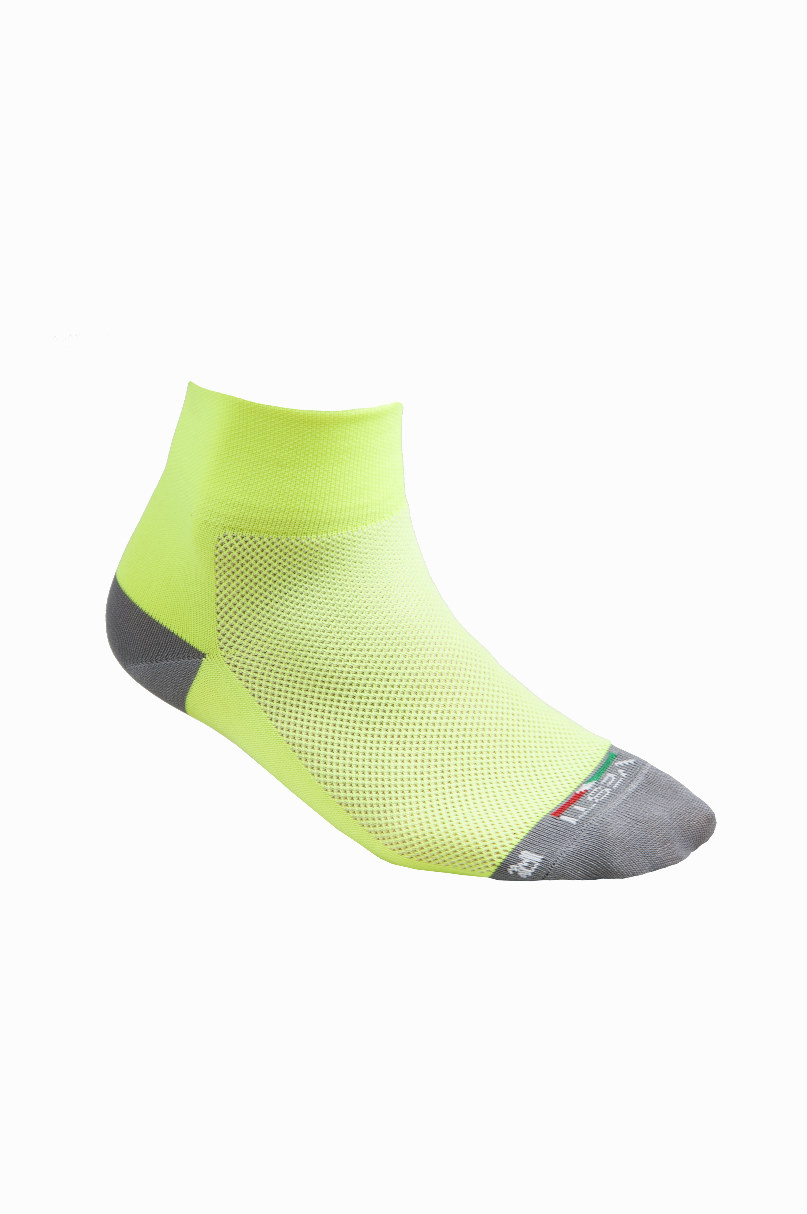 Meias de corrida de alto desempenho - 300 - Amarelo fluorescente