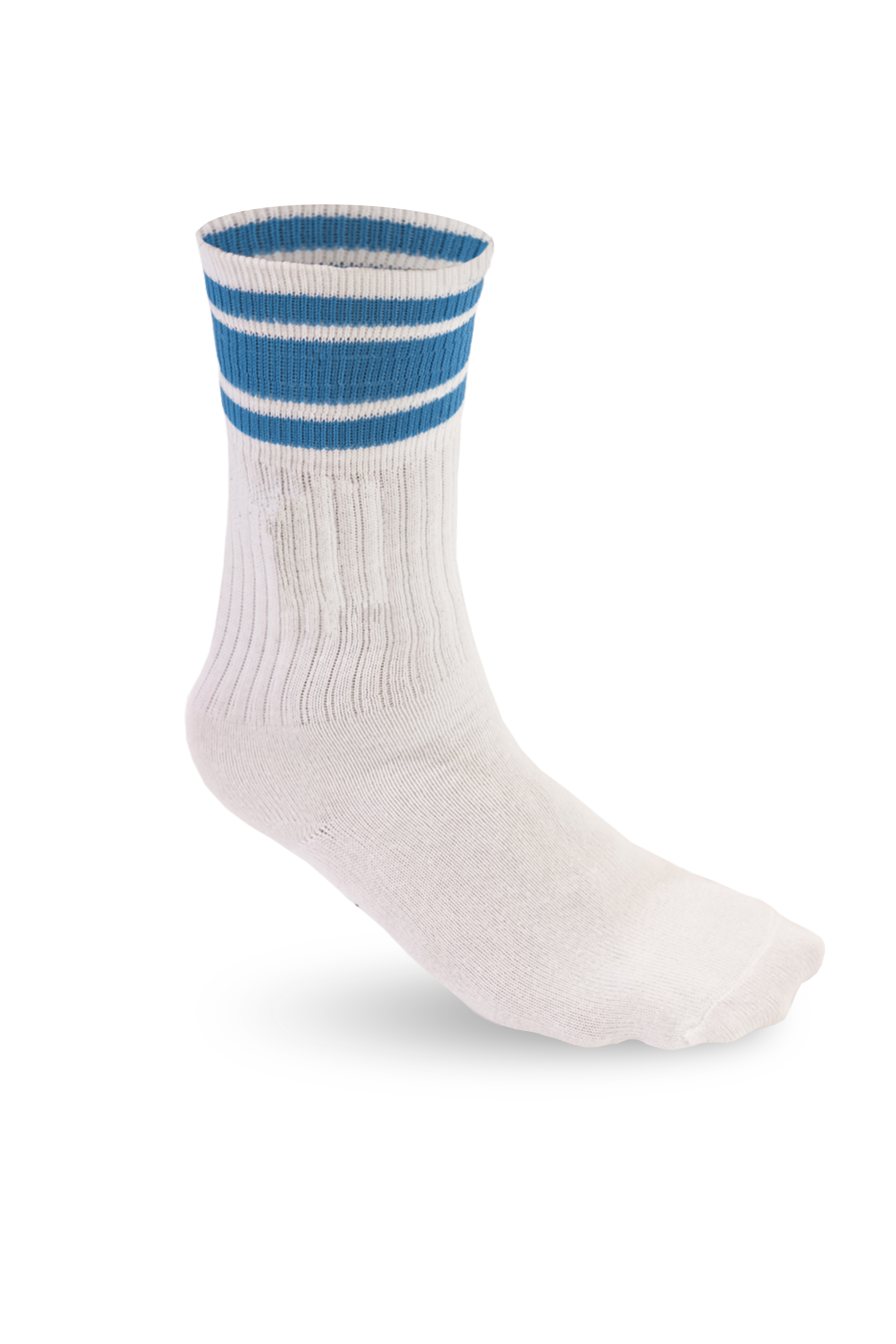 Meias esportivas - 9927 - Branco/Azul Royal