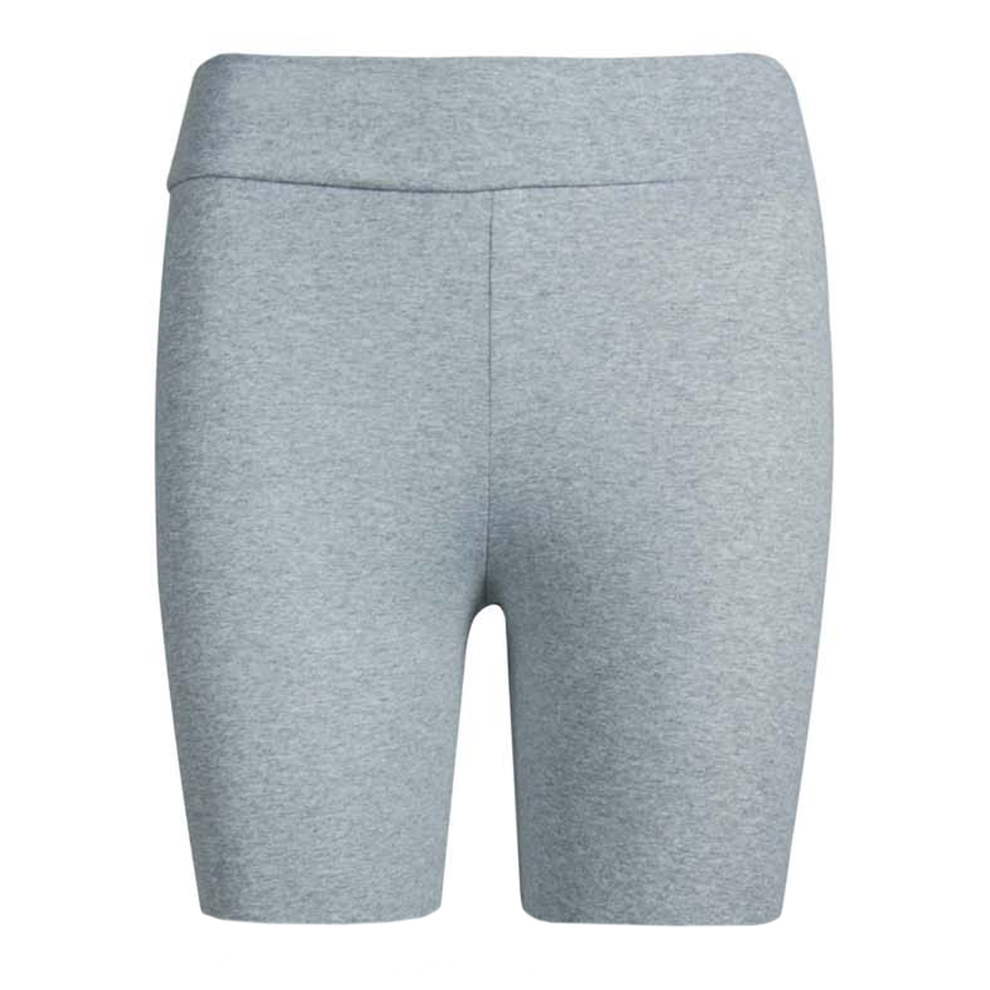 Calças legging de ciclismo femininas - 05 - Cinza Mescla Claro M/G 8/10 anos
