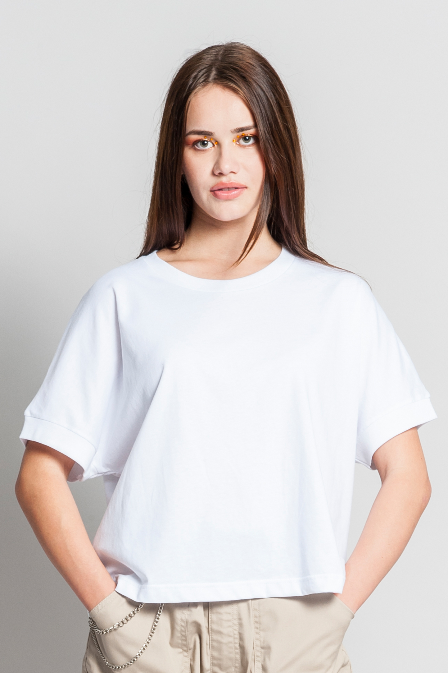 T-shirt oversize de mulher