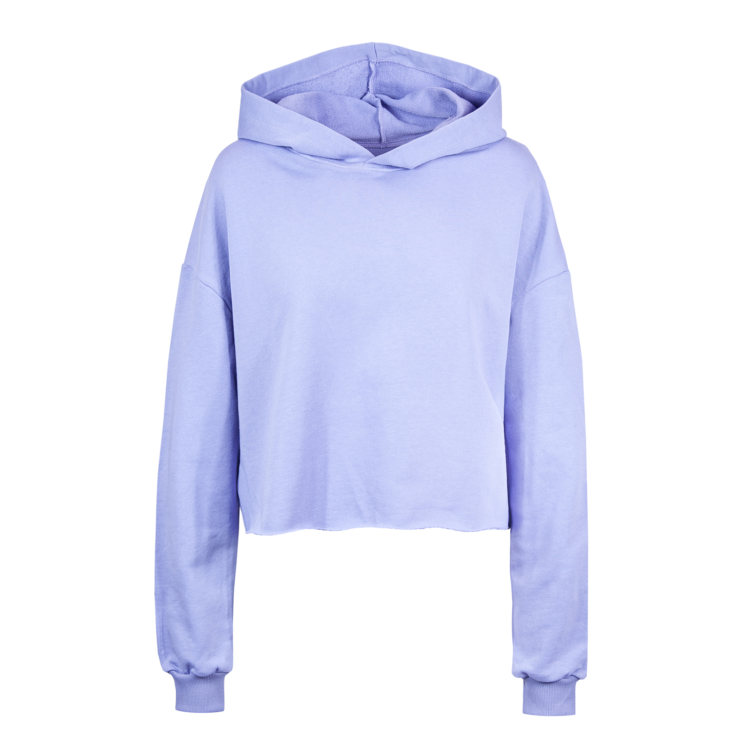 Amy sweatshirt curta de mulher com capuz French Terry - LI - Lilás