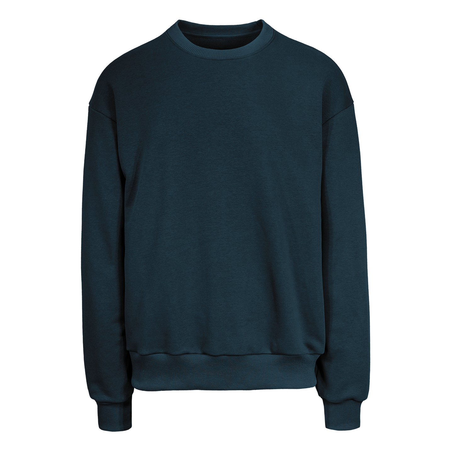 Sweatshirt 365 oversize unissexo de gola redonda - NY - Azul Marinho