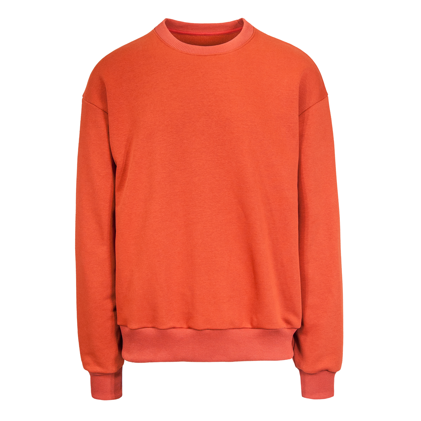 Sweatshirt 365 oversize unissexo de gola redonda - 29 - Terracota