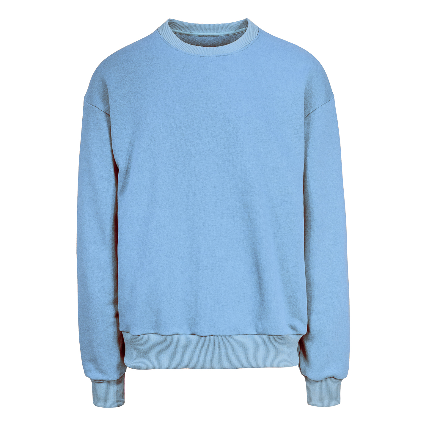 Sweatshirt 365 oversize unissexo de gola redonda - 31 - Celeste